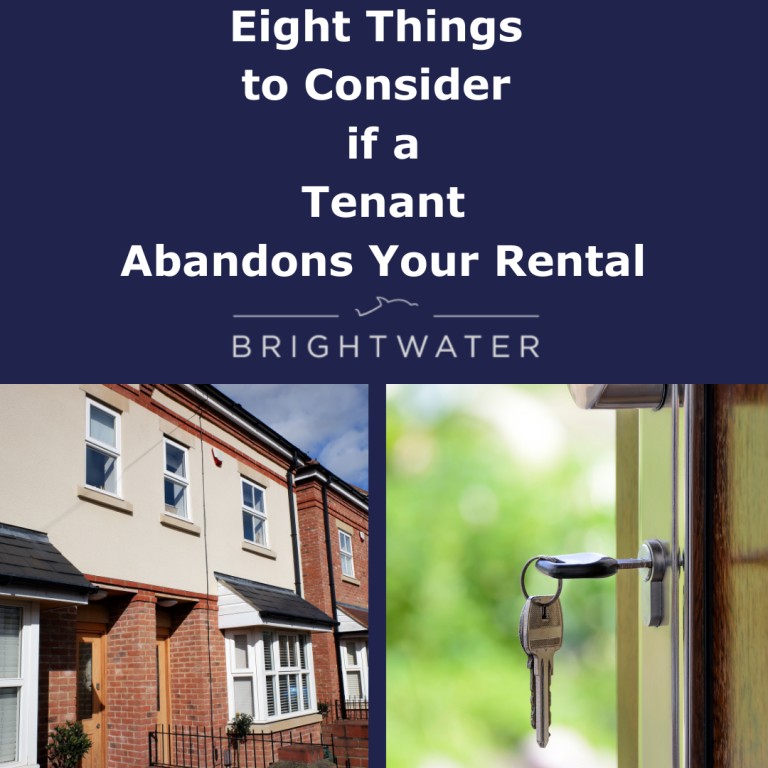 Eight Things to Consider if a Tenant Abandons Your Rental