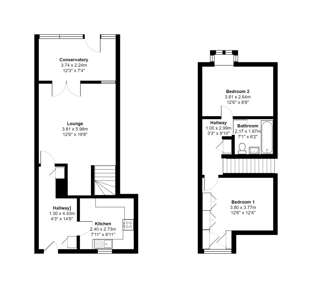 Floorplans For Ringwood, Hampshire