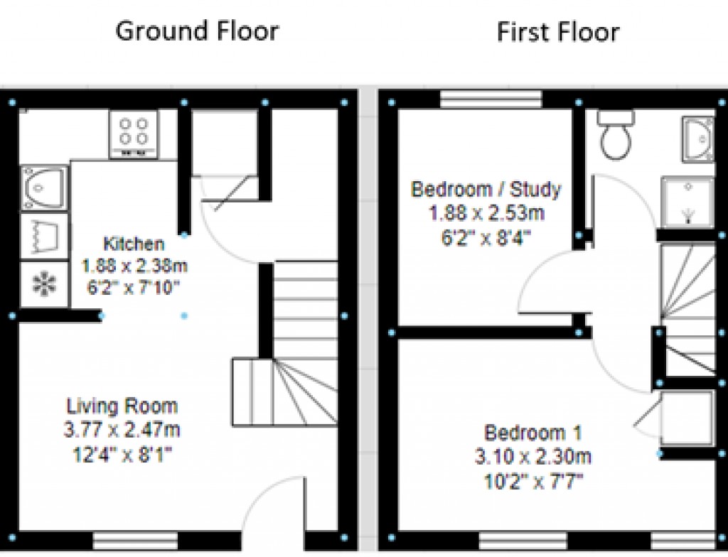 Floorplans For Fordingbridge, Hampshire