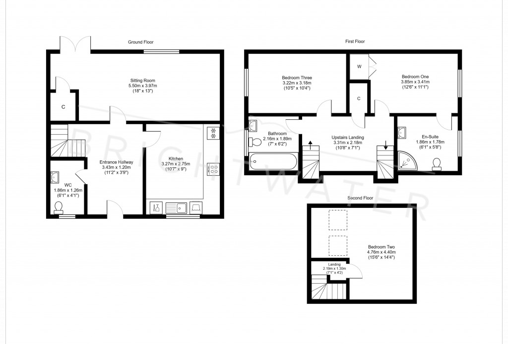 Floorplans For Ringwood, Hampshire