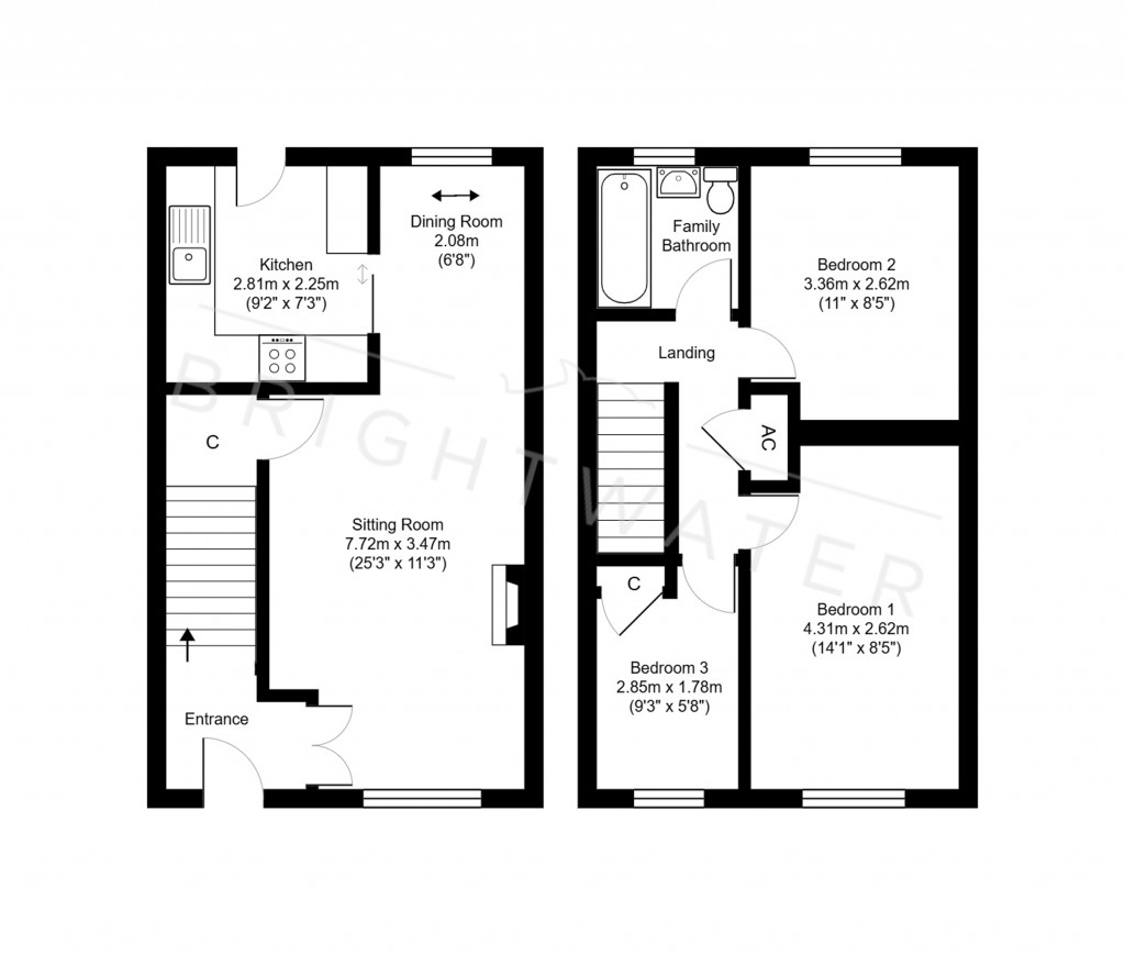 Floorplans For Ringwood, Hampshire