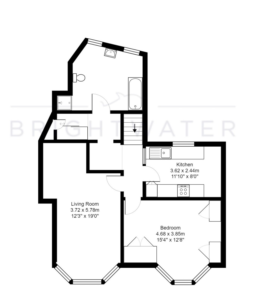 Floorplans For High Street, Ringwood, Hampshire