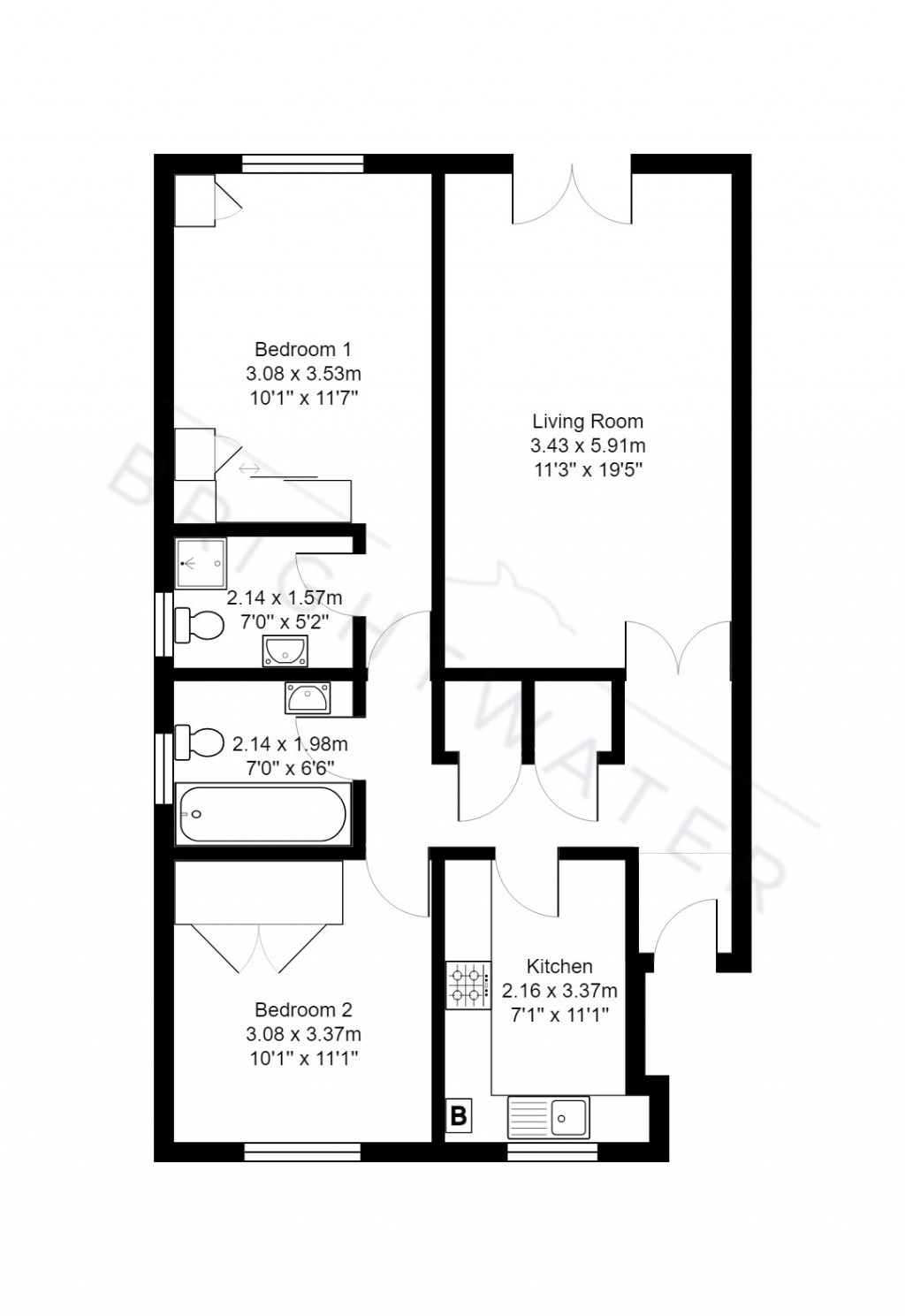 Floorplans For Ringwood, Hampshire