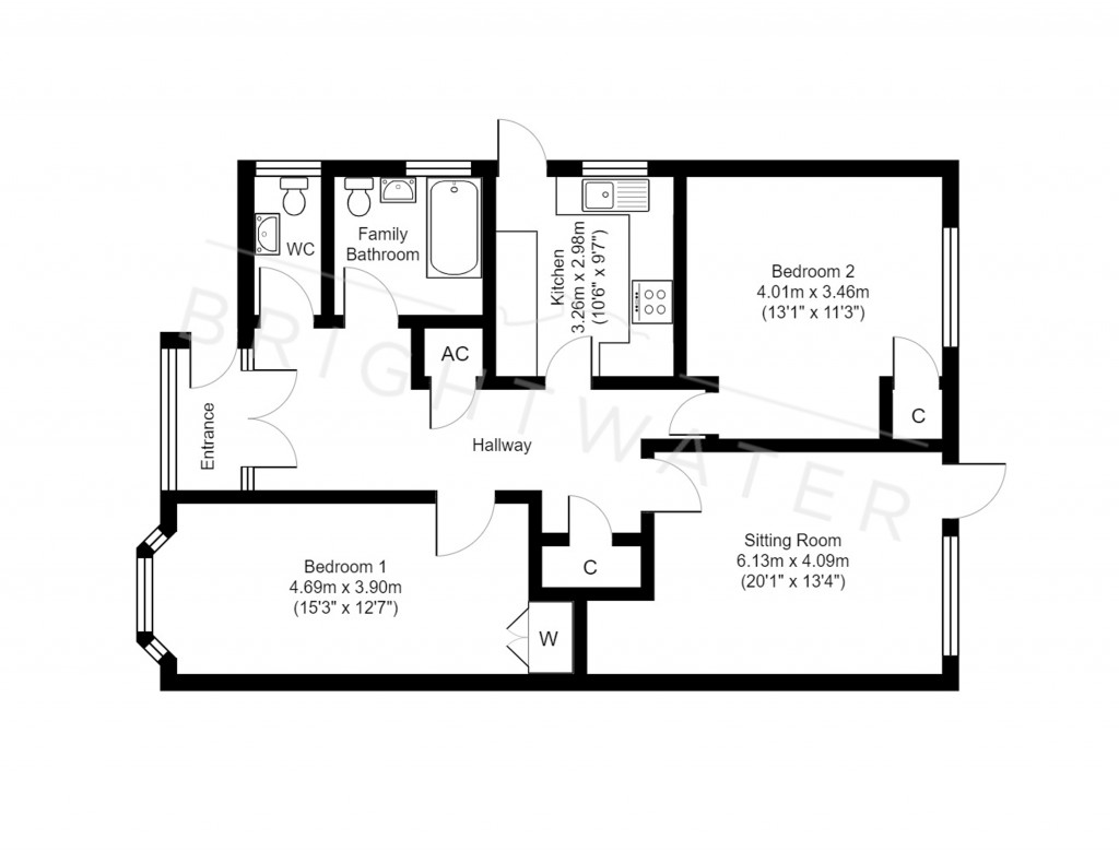 Floorplans For Verwood, Dorset