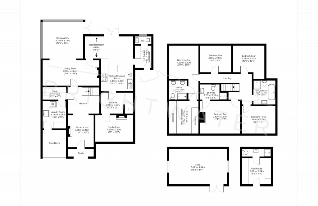 Floorplans For Ringwood, Hampshire