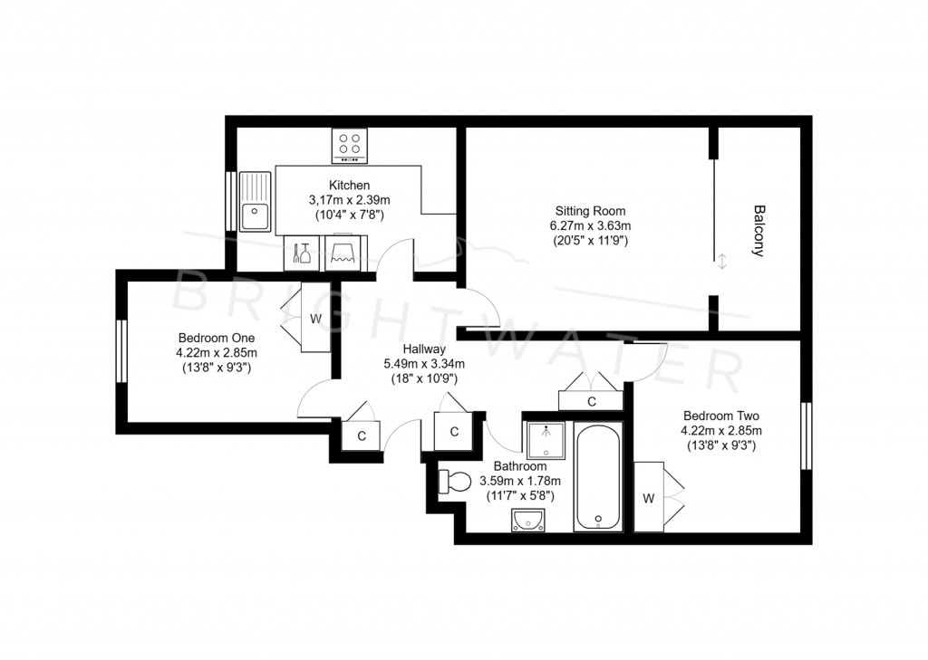 Floorplans For Branksome Wood Road, Branksome, Poole, Dorset