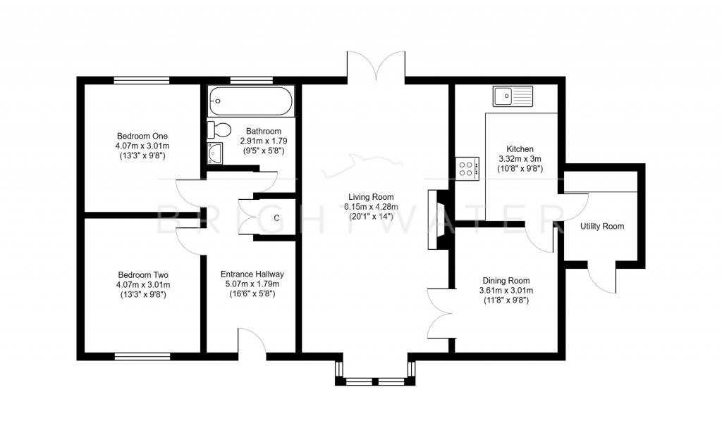 Floorplans For Hale, Fordingbridge, Hampshire