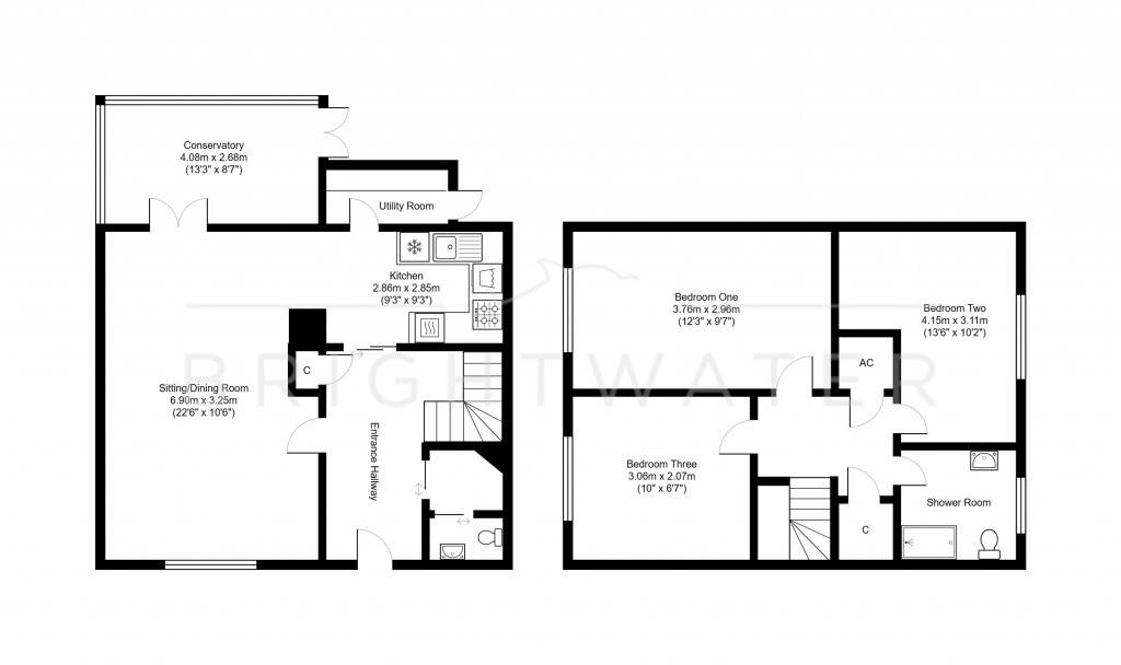 Floorplans For Ringwood, Hampshire